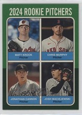 2024 Heritage High Number Quad Rookies Green Border Matt Krook Chris Murphy 05ns