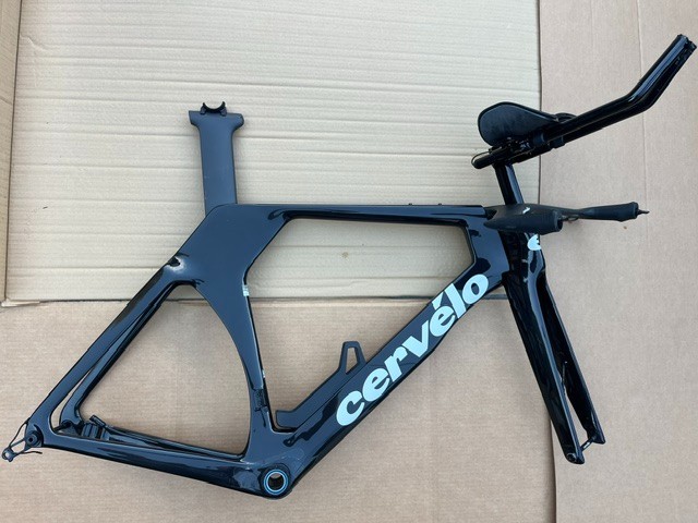 Cervélo P5 56cm Frameset – Frame, Seatpost, Handlebars & BB Excellent Condition