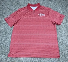 Nike Phoenix Open Golf Polo Shirt Men XL Waste Management TPC Scottsdale Dri-Fit