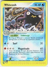Whiscash 48/97 Uncommon Dragon Pokemon Moderately Played