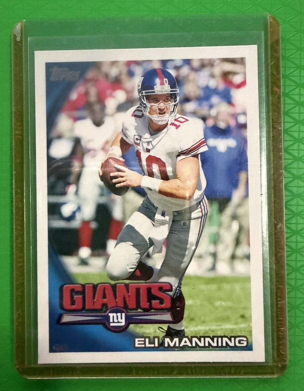 2010 Topps - Eli Manning #400 MINT NY Giants NFL Card