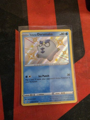 GALARIAN DARUMAKA SV023/SV122 SHINY RARE SHINING FATES SHINY VAULT POKEMON NM/M