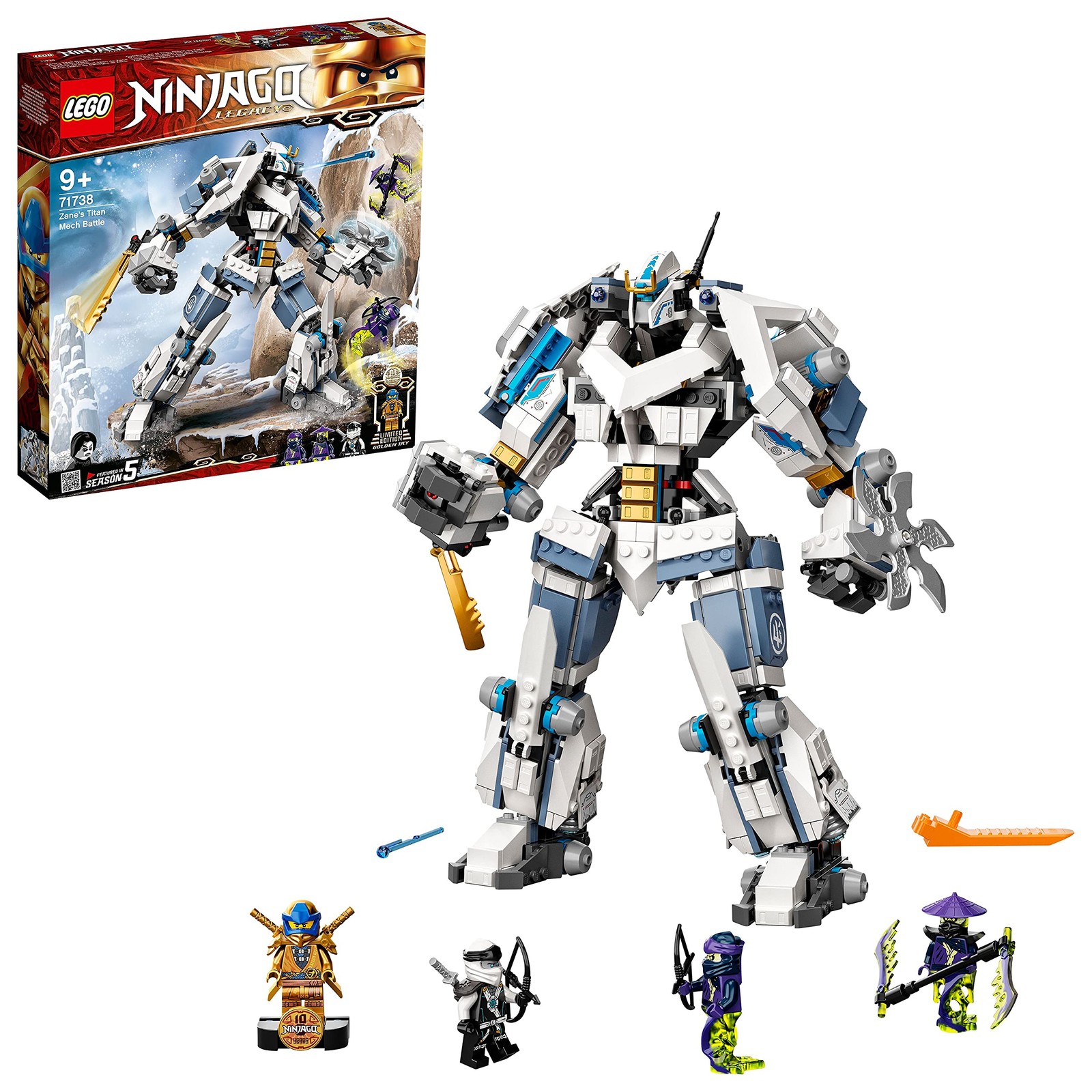 LEGO Ninjago Zane's Titanium Ninja Mech 71738