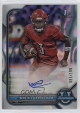 2021 Bowman U Chrome Prospect Lava Refractor 87/199 Malik Cunningham Auto 16ze