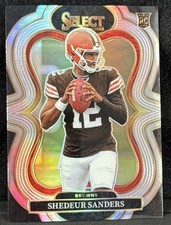 2025 Panini Select Shedeur Sanders #354 Suite Level Rookie Silver Browns 🔥🔥🔥