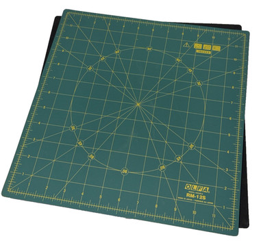 Olfa RM-12S Rotating Self Healing Rotary Mat, 12.5'' by 12.5'' Cutting 12 x 12 SEE
