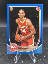 2025-26 Bowman Asa Newell Atlanta Hawks Blue /150 Bowman Rookie