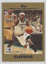 2007-08 Topps Gold /2007 Ricky Davis #62 0o9
