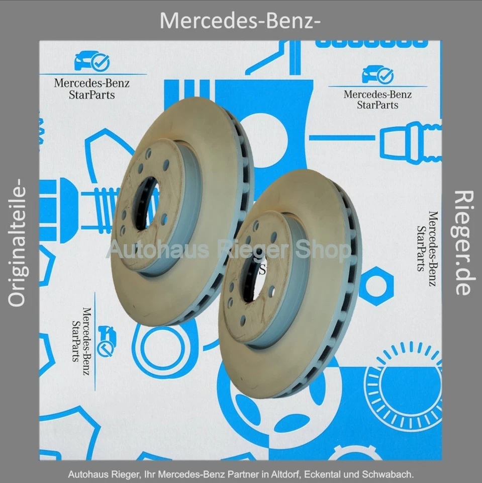Mercedes-Benz StarParts Bremsscheiben Satz, VA, A-B-CLA- Klasse W118, 177, 247 - Bild 1 von 1