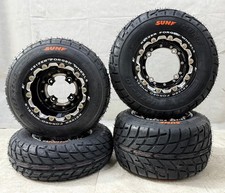 Keizer Beadlock Rims Sunf Low Profile Street Tires Banshee Raptor Yfz 450 450r