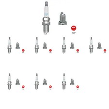 8 x Zündkerze NGK für FORD, SAAB 44077 I, 44079 I, 9-5 Kombi (YS3E)