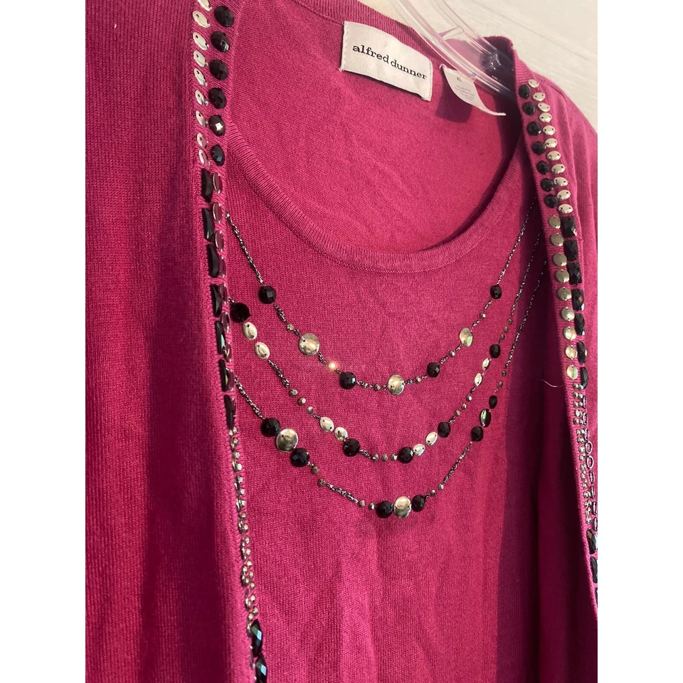 Alfred Dunner woman classic two for one sweater - Image 2 of 3