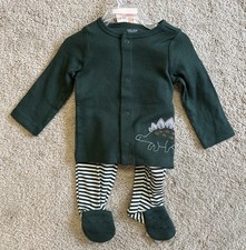 Baby Boy Size 3 Month 3 Piece Carter  s Just One You Outfit. New w/ Tags