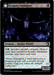 Ecstatic Awakener // Awoken Demon - Foil - Innistrad: Midnight Hunt #100