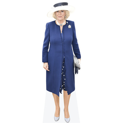 Camilla Bowles (Blue Coat) Mini Size Cutout
