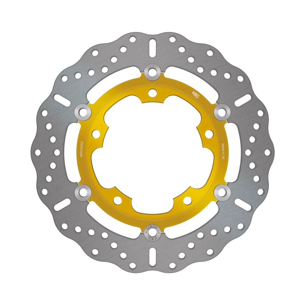 EBC Stainless Steel Floating Contour Front Brake Disc (15) - MD3103XC