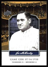 2008 Upper Deck Yankee Stadium Legacy #1208 Joe McCarthy