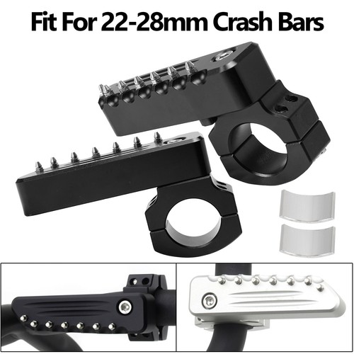Crash Bar Highway Pegs 2228mm Rotatable Footpegs For Harley Pan