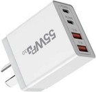 55W 4 Port USB-C PD Fast Charging Wall USB C Charger Power Adapter Type-C Brick