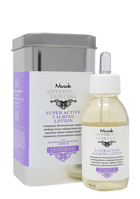 Nook Lozione calmante per cuoio capelluto irritato LENIDERM Super Active 125ml