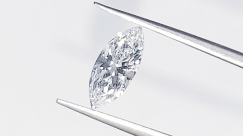 0.91 CT GIA Certified Marquise Diamond D Color SI1 Clarity - Picture 4 of 7