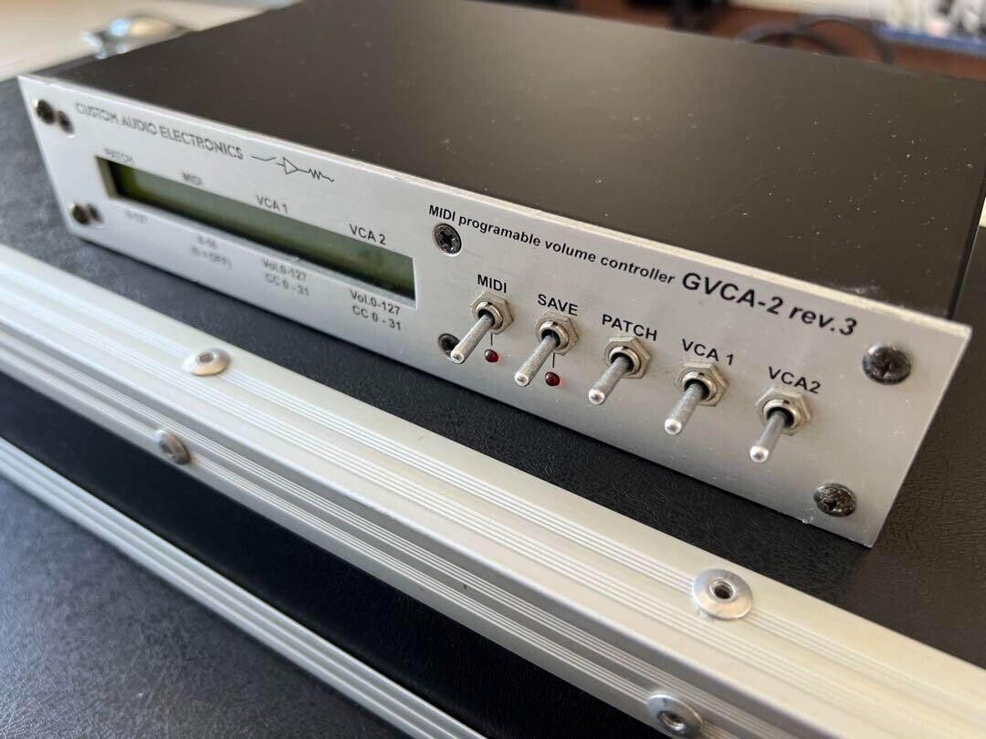 CUSTOM AUDIO JAPAN GVCA-2 rev.3 CAJ MIDI Programable Volume CUSTOM AUDIO JAPAN GVCA-2 rev.3 CAJ MIDI Programable Volume