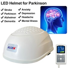 Photobiomodulation Infrared Light Therapy Helmet for Stroke Parkinson Alzheimer