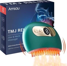 Sandokare TMJ Relief Products Jaw, TMJ Relief Massager, Vibration and Heating, E
