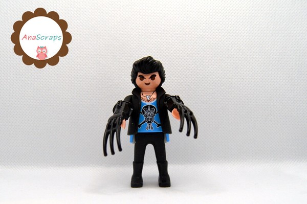 AnaScraps - Lobezno (Logan, X-Men, Comics, Mutantes, Patrulla-X, Wolverine)