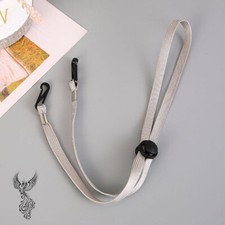 Nylon Gray Adjustable Face Mask Neck Strap Lanyard 27 4/8"   945