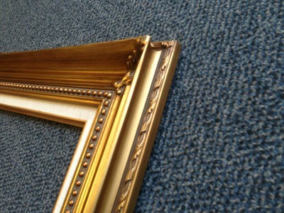 Gold Leaf Ornate photo family Oil Painting Wood Picture Frame 4.25/" WIDE B4GL