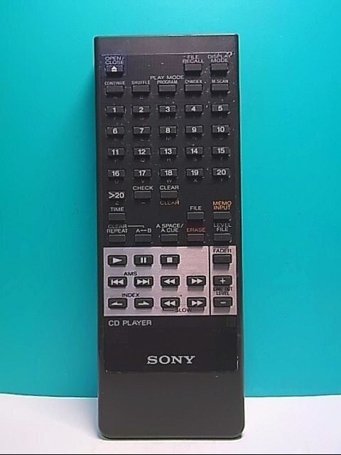 SONY ソニー CDプレーヤー用 リモコン RM-D991 Sony RM-D991 Audio Remote Control Good GP | eBay