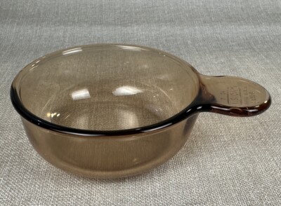 Vision Corning Ware V-150-B Grab It 15 oz Amber Made In USA 