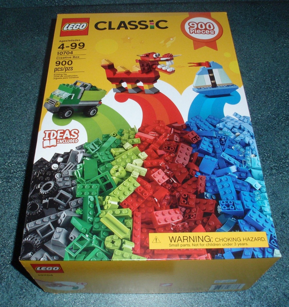 NEW 2017 Lego Classic Creative Box Set #10704 900 Pieces GREAT