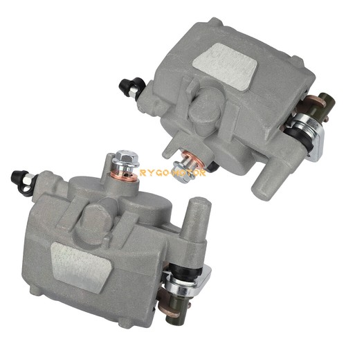 Front Brake Calipers & Pads for Yamaha YFZ450 YFZ450R YFZ450X 2004-2024 - Picture 9 of 12