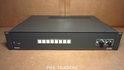 EXTRON MLS 608 D MTP/HDMI 8x INPUT MEDIALINK SWITCHER WITH Pro DSP Audio