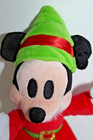 Disney World Parks MICKEY MOUSE Christmas ELF Stuffed Animal Doll 9" Toy — photo 9