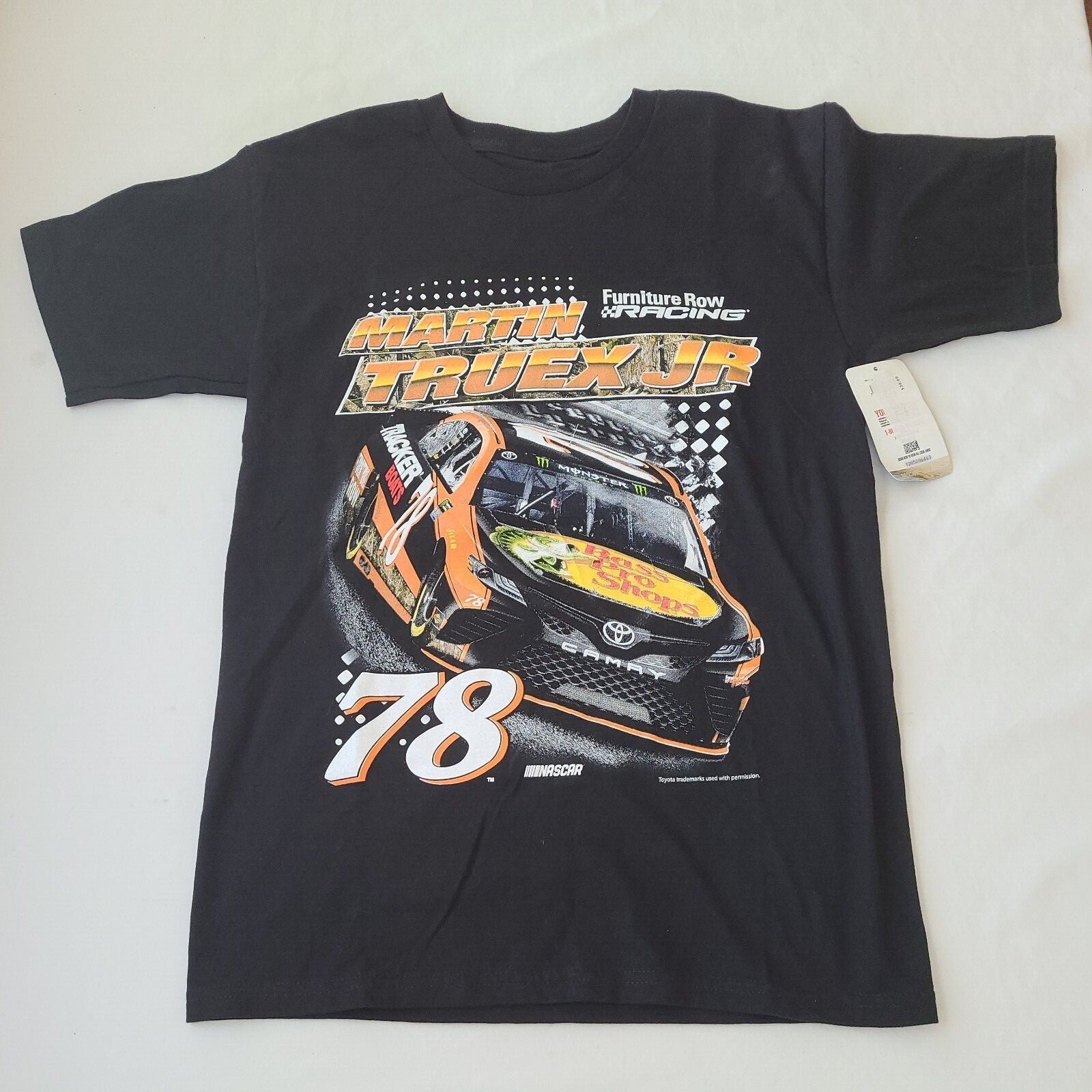 Martin Truex Jr. T Shirt Uomo Taglia S Furniture Fila Racing NASCAR Bass Pro #78
