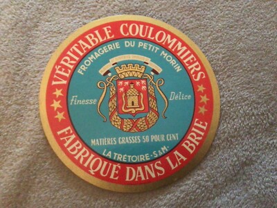 Coulommiers Neuve Cheese Label du Petit Morin La Trettoire