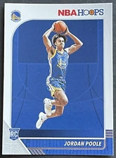 2019-20 Panini NBA Hoops - Base #223 Jordan Poole RC Warriors
