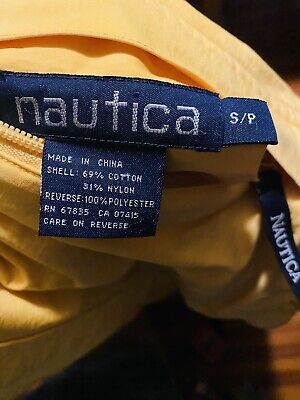 Vintage 90s Nautica Sport Reversible Fleece Jacket Hooded Vintage 90s Nautica Sport Reversible Fleece Jacket Hooded