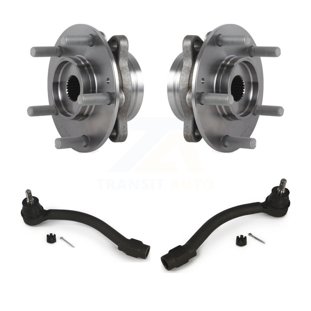2017 Hyundai Elantra GT Front Wheel Bearing & Tie Rod End Kit K77-100671
