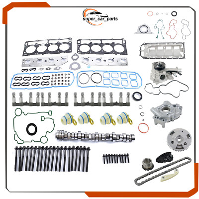 NON MDS Lifters Camshaft Head Gasket Bolt for 2009-2015 Dodge Ram 1500 5.7L Hemi