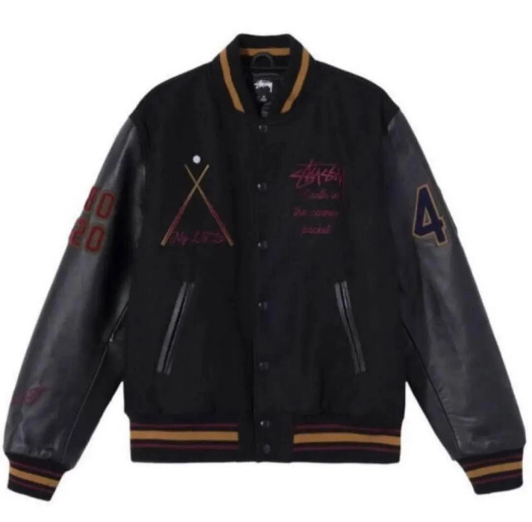 STUSSY 40TH ANNIVERSARY IST VARSITY JACKET size L from Japan | eBay