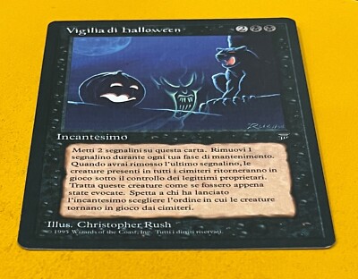 【海外限定/正規品鑑定済】 MTG All Hallow's Eve 英語版 MTG ALL HALLOW'S EVE (Italian) Legends (OldManMTG 008-872