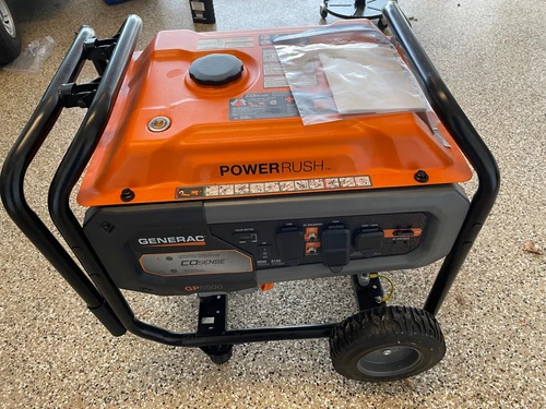 PRICE REDUCED DOWN TO $500 FROM $700 Generac GP6500 Portable Generator 6500 Watt