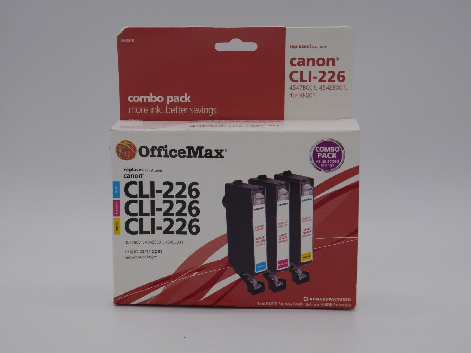 Canon CLI-226 Combo Pack Inkjet Cartridges