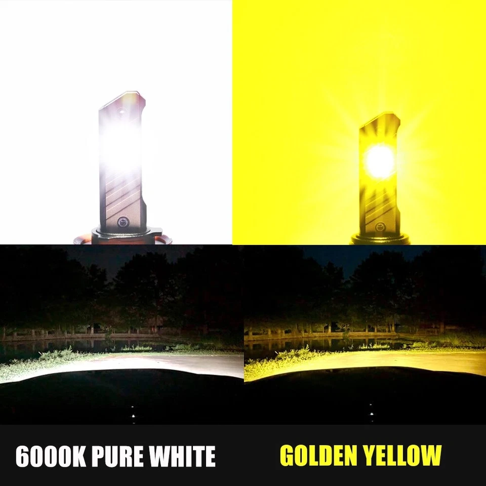 Para Toyota 4Runner 2010-2020 AUXBEAM LED Faro Alto/bajo Blanco + Luz Antiniebla 3K Foto 2 de 4