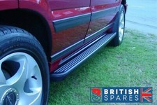 RANGE ROVER P38 SIDE STEPS WITH FRONT MUD FLAPS (PAIR) - STC8505AA