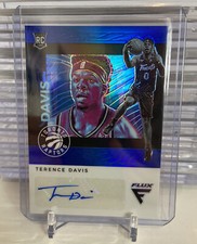 2019-20 Chronicles Flux Terence Davis Blue Prizm Rookie RC Auto /25 Kings